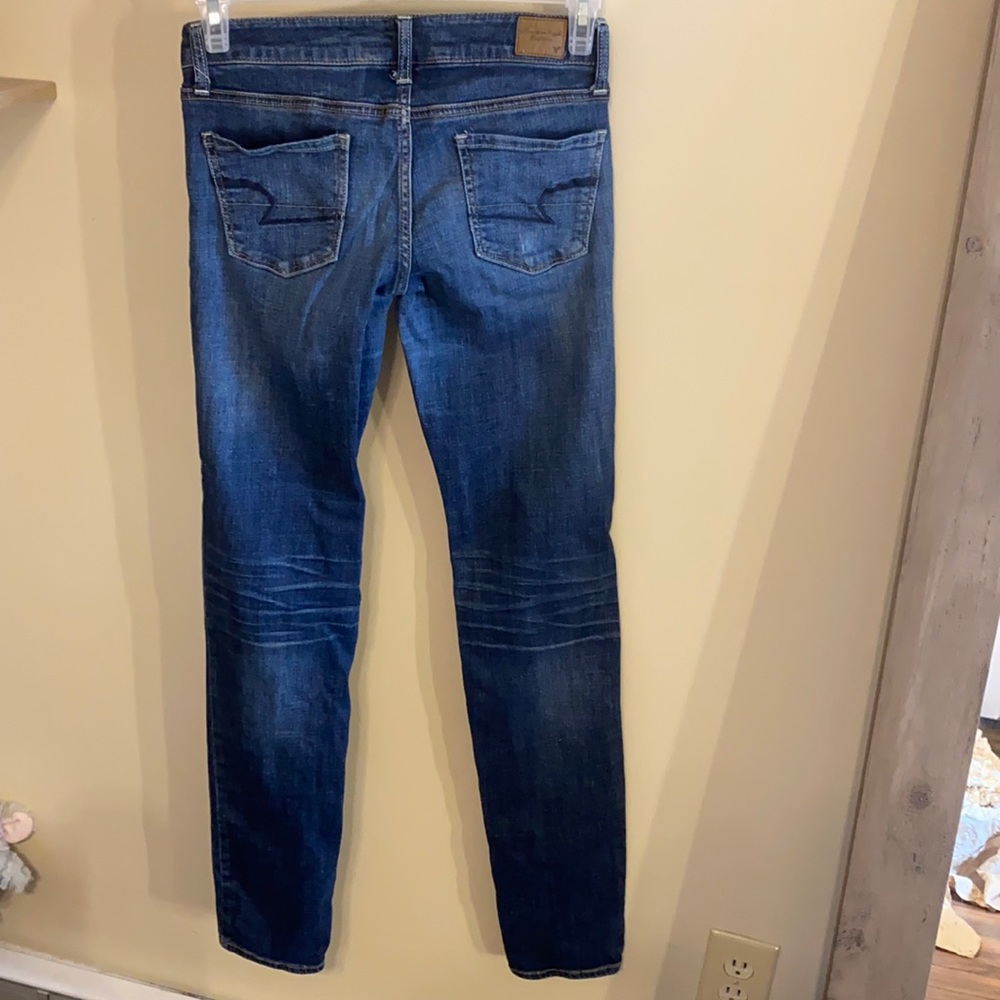 American Eagle Size 4 Long Skinny Jeans